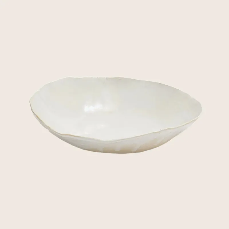 Pure White Serving Bowl - Bella Porcelain Llc