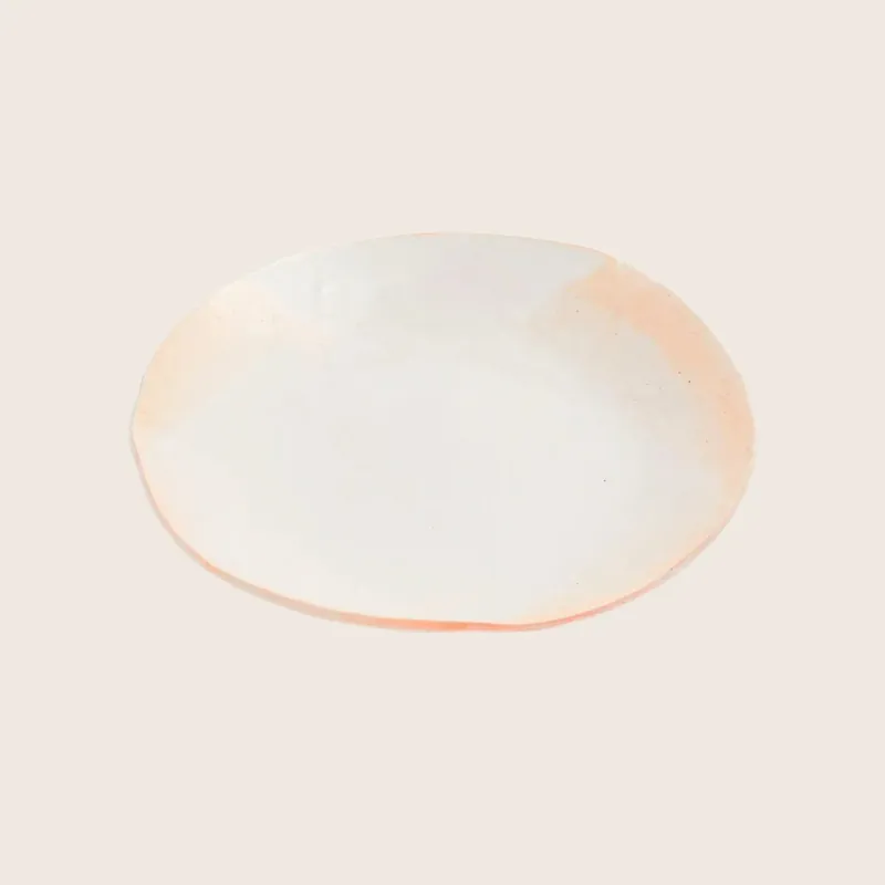Pure White Share Plate - Bella Porcelain Llc