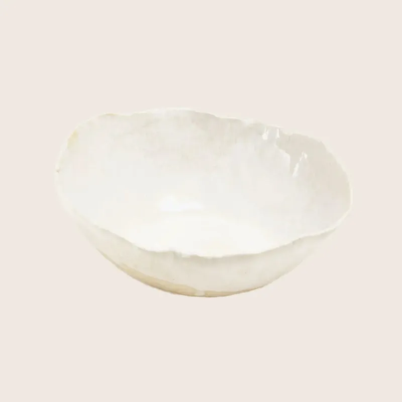 Pure White Cereal Bowl - Bella Porcelain Llc