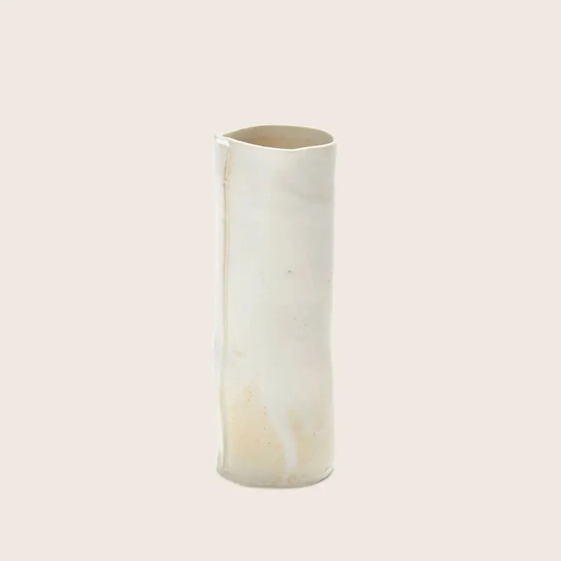 Pure White Bud Vase - Bella Porcelain Llc