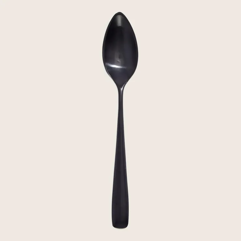 Zoe Black Dessert Spoon - Serax Us Inc