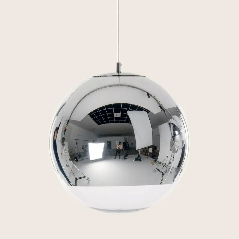 Mirrored Ball Pendant Silver - Tom Dixon