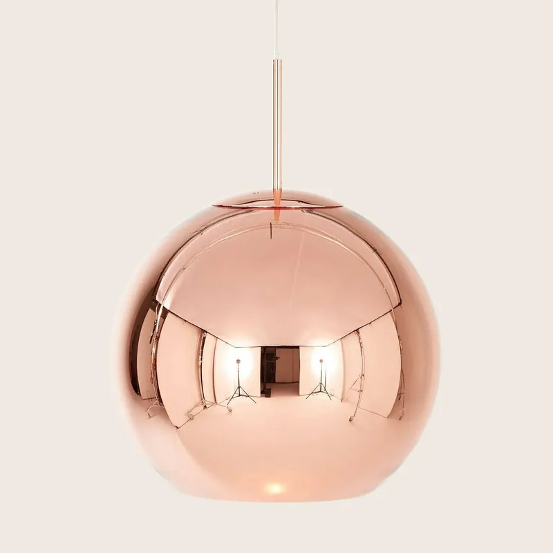 Round Copper Pendant - Tom Dixon