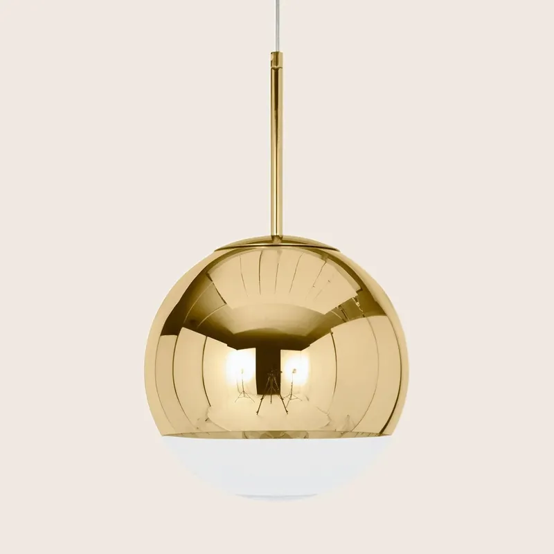 Mirrored Ball Pendant Gold - Tom Dixon