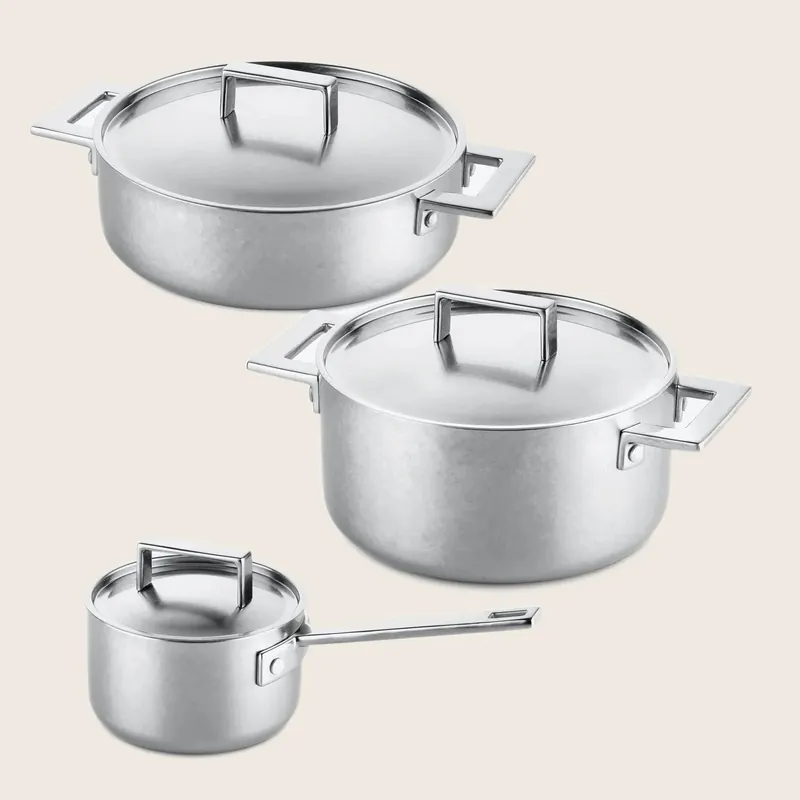 Attiva Cookware Set, 6 Piece - Mepra USA Inc. (Drop Ship)