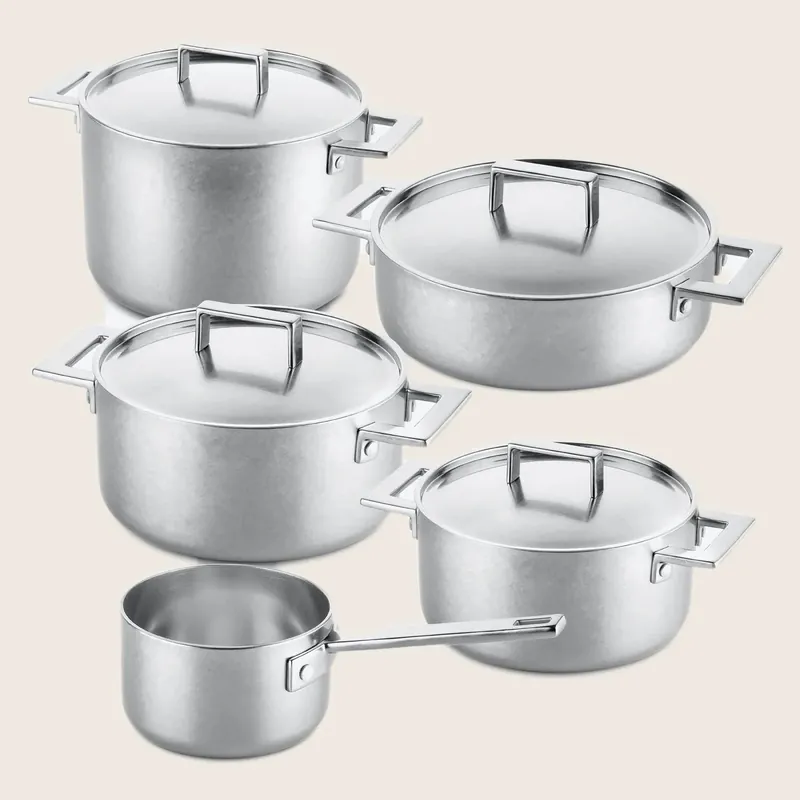 Attiva Cookware Set, 10 Piece - Mepra USA Inc. (Drop Ship)