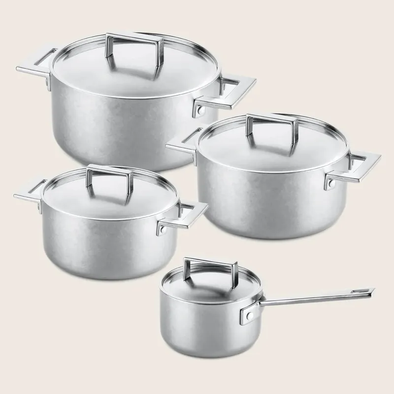 Attiva Cookware Set, 8 Piece - Mepra USA Inc. (Drop Ship)