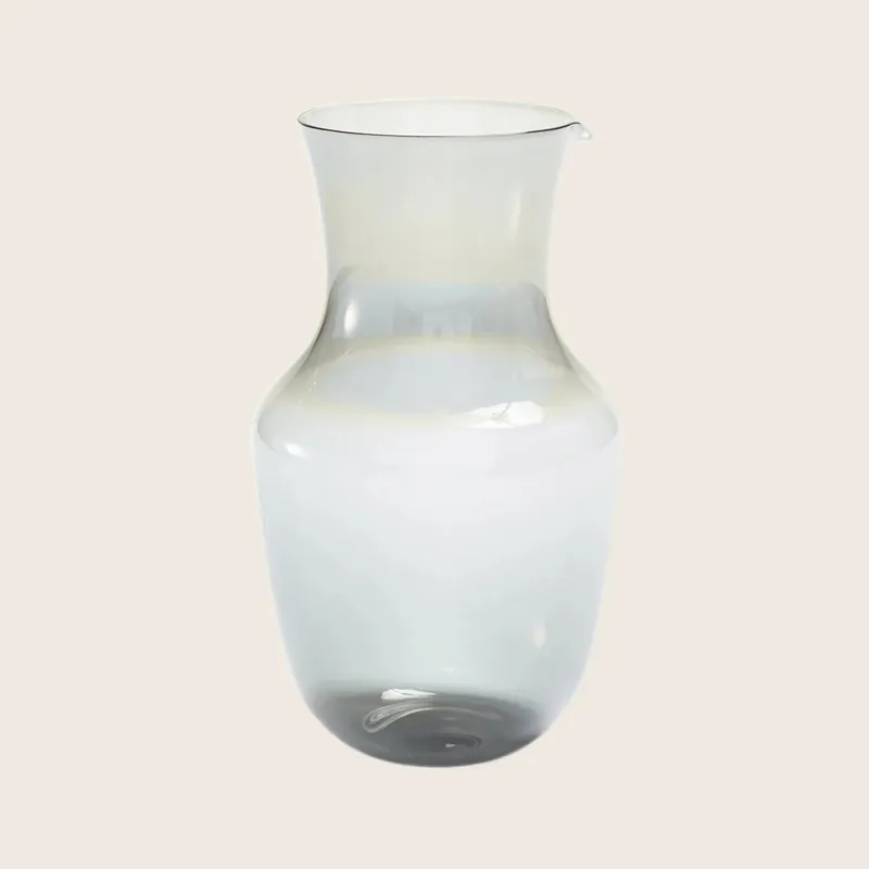 Glass Gray Pitcher - Lobmeyr
