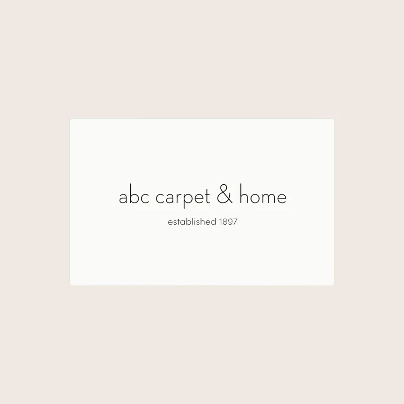 abc carpet & home Gift Card