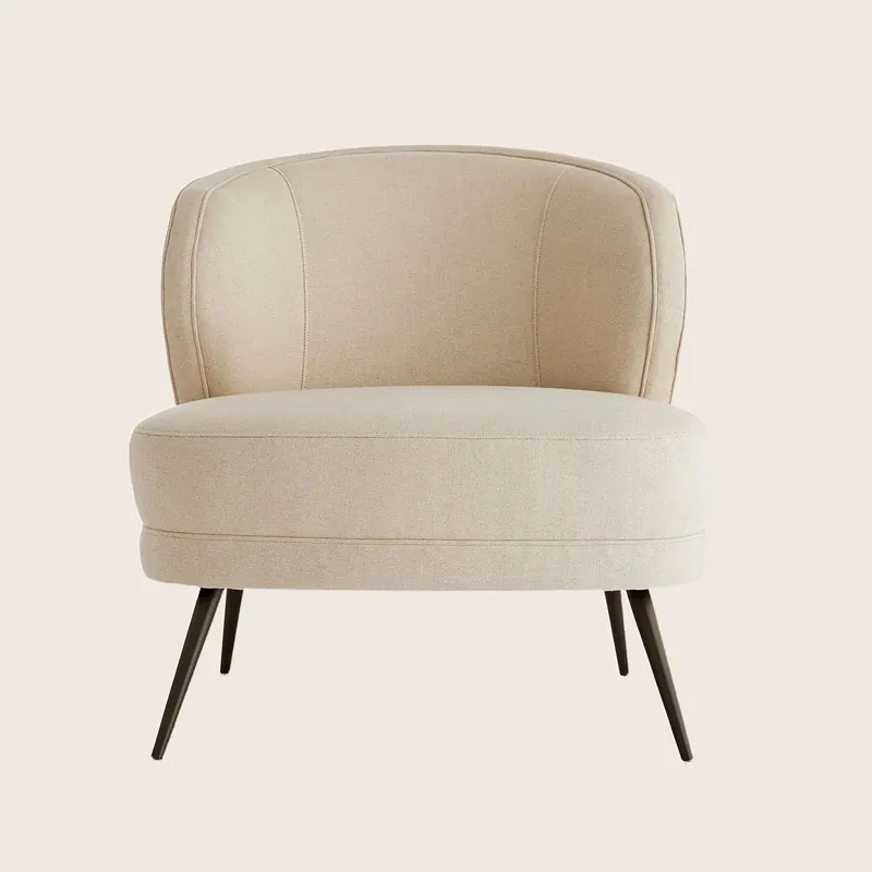 Curve Back Lounge Chair - Arteriors