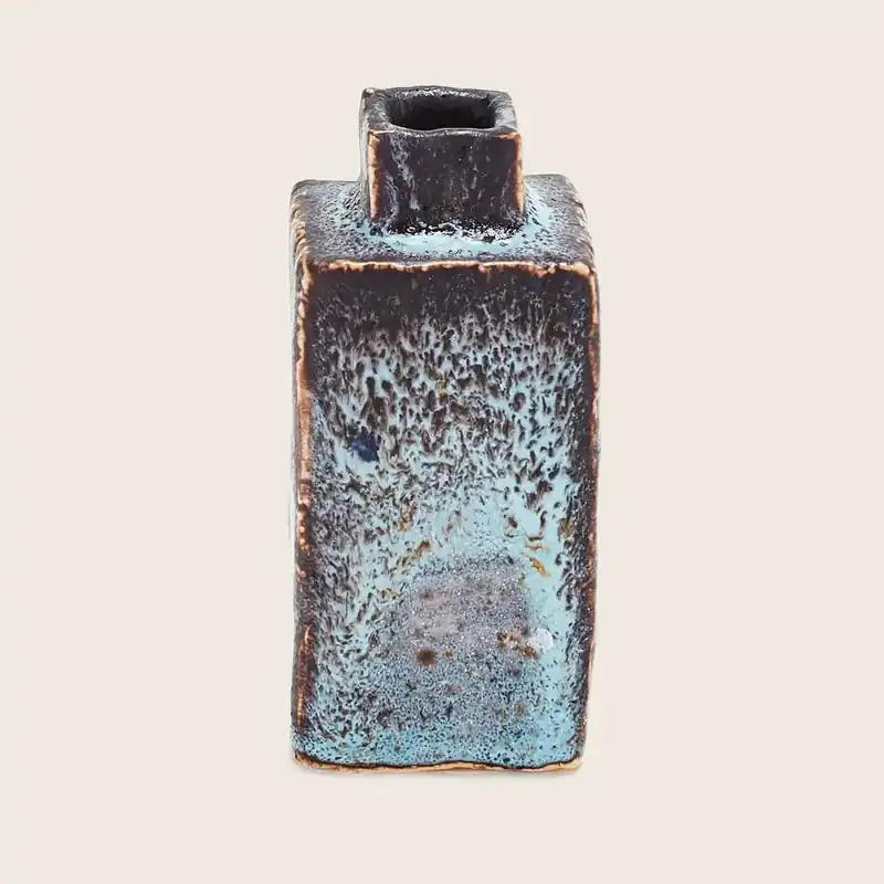 Ash Cloud Mini Vase, Blue Grey - Bjarni Sigurdsson