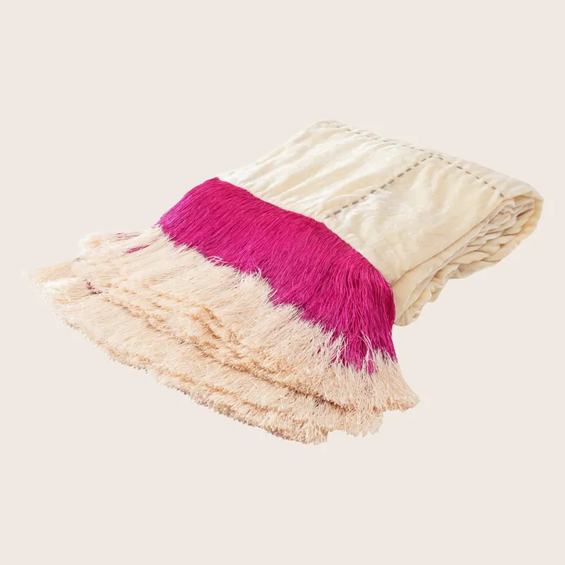 Silk Fringe Throw - Anke Drechsel