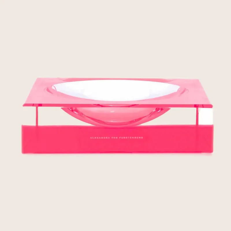 Clear Rose Candy Bowl - Alexandra Von Furstenberg (Drop Ship)