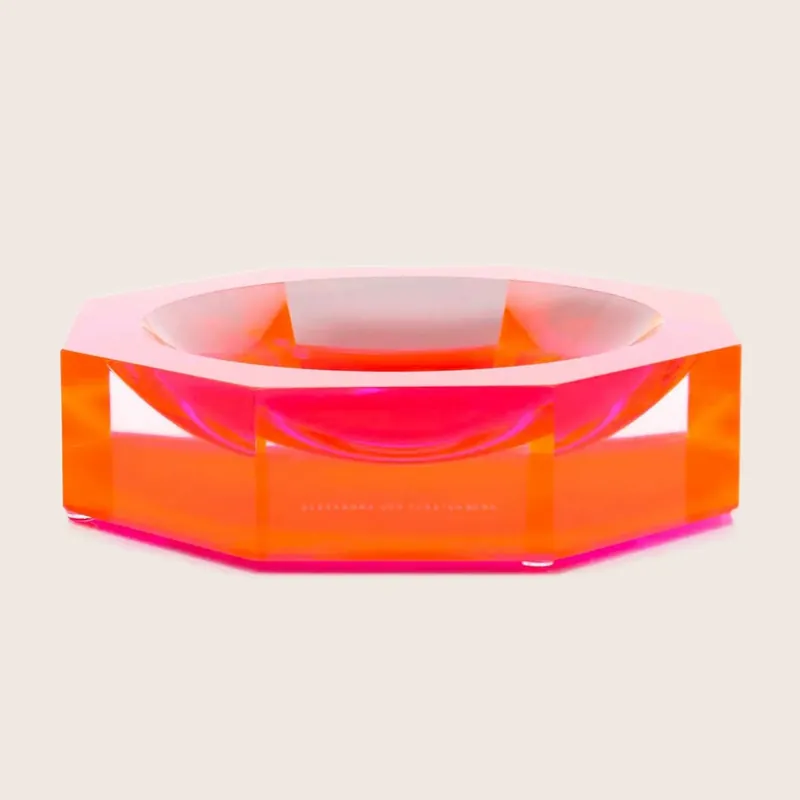 Neon Pink Nut Bowl - Alexandra Von Furstenberg (Drop Ship)