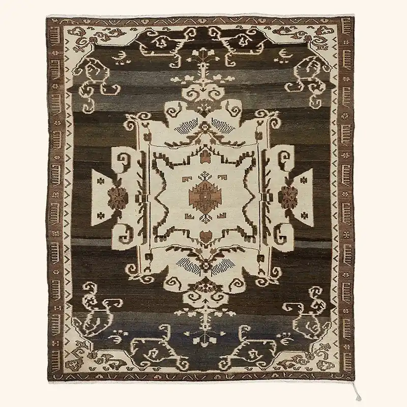 Vintage Kars Wool Rug - 10' x 11'1"