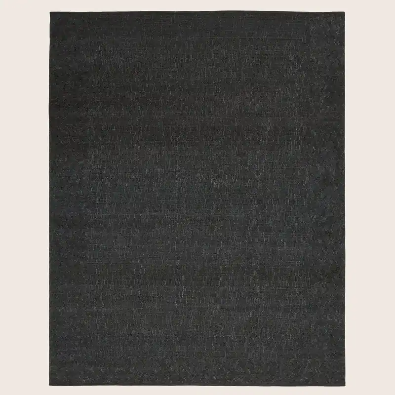 Charcoal Stelle Hub Wool Rug - 9' x 12'