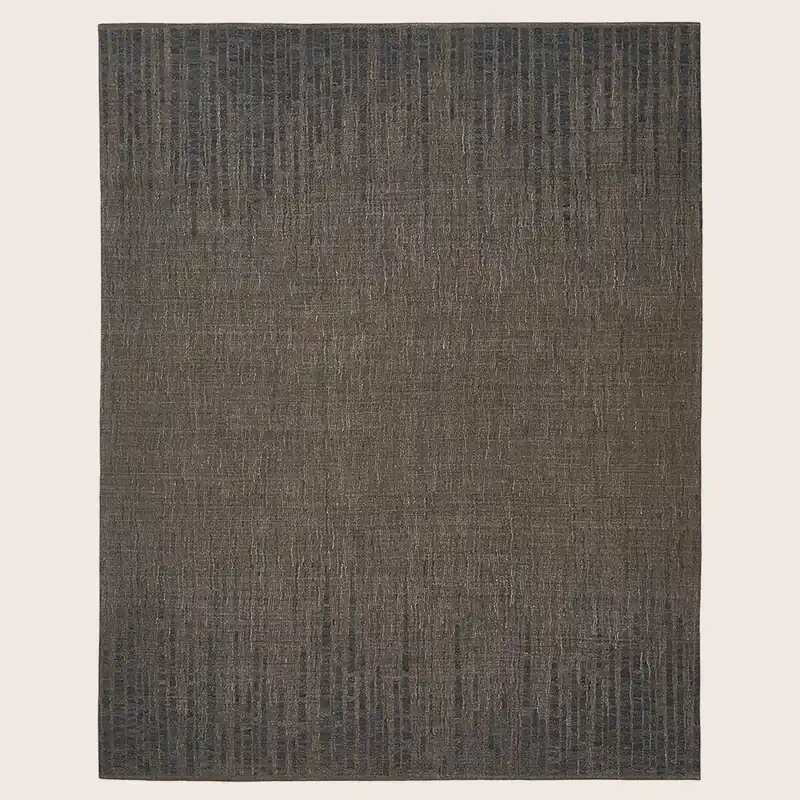 Brown Stelle Transitional Wool Rug - 9' x 12'