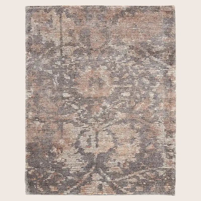 Ash Essentials Brown Modern Cotton Blend Rug - Nourison Industries, Inc.