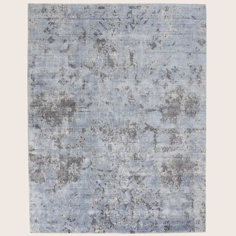 Tibetan Essentials Style Rug - Sky Blue