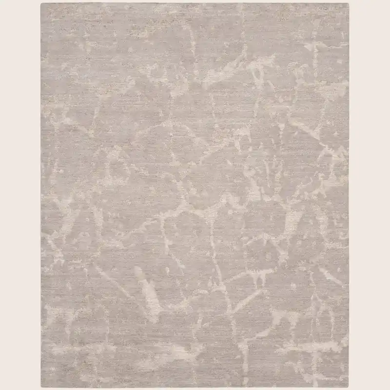 Neutral Essentials Modern Bamboo Silk Wool Blend Rug - Nourison Industries, Inc.