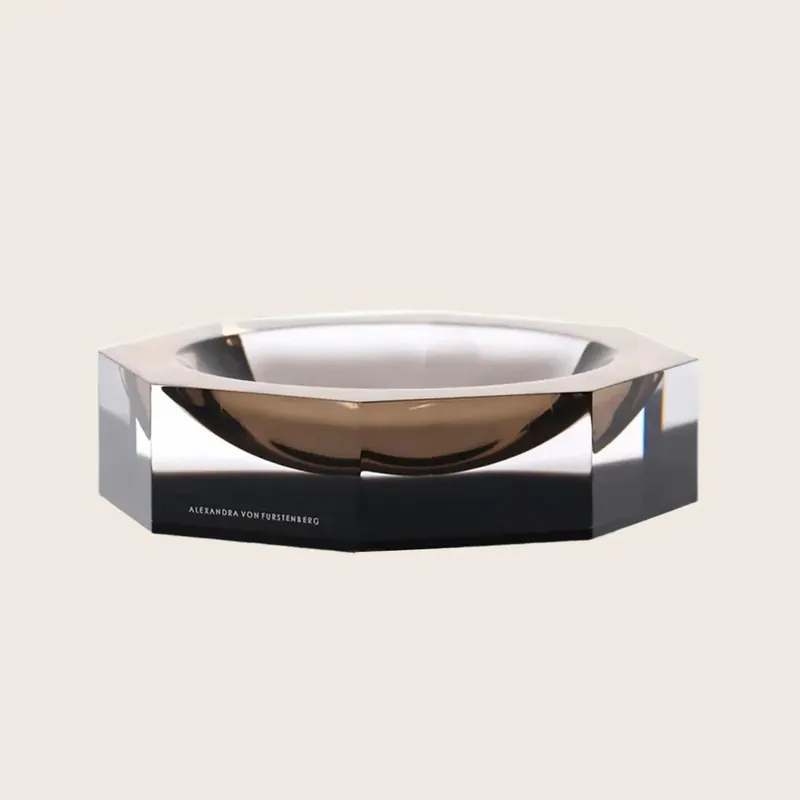 Clear Bronze Nut Bowl - Alexandra Von Furstenberg (Drop Ship)