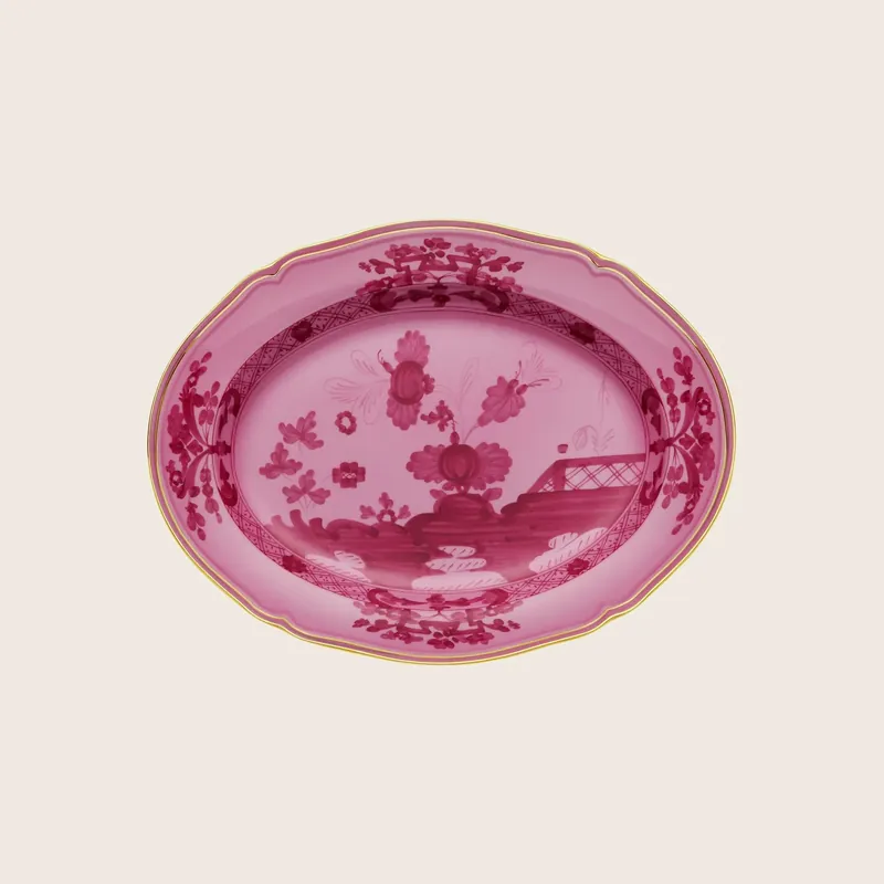 Oriente Oval Flat Platter - Ginori 1735