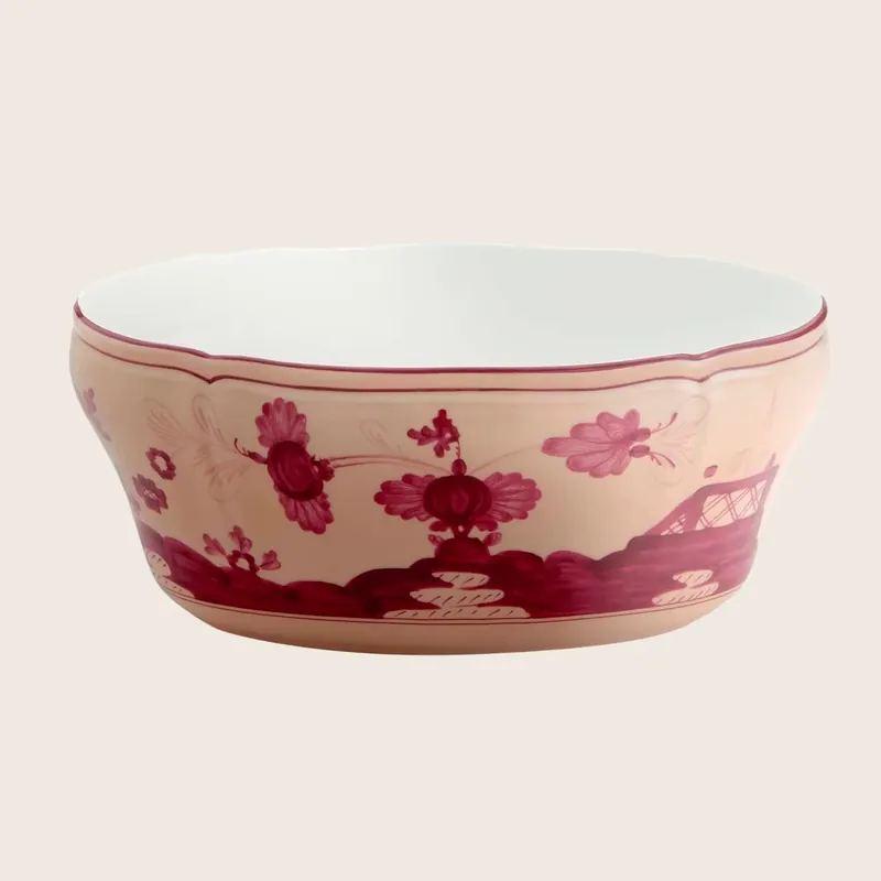 Oriente Oval Salad Bowl - Ginori 1735