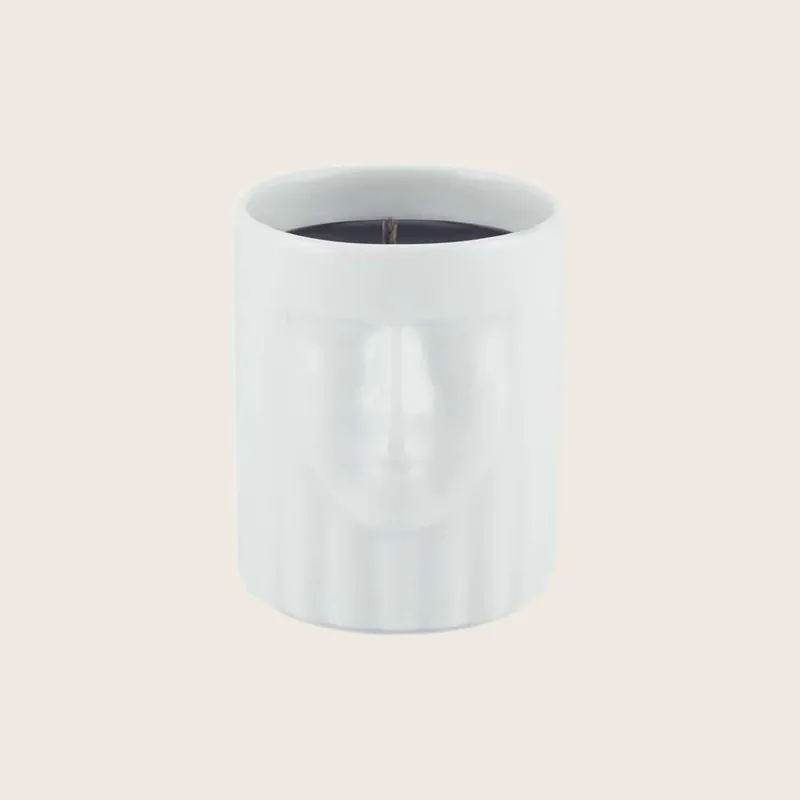 LCDC Lady Black Stone Small Candle - Ginori 1735