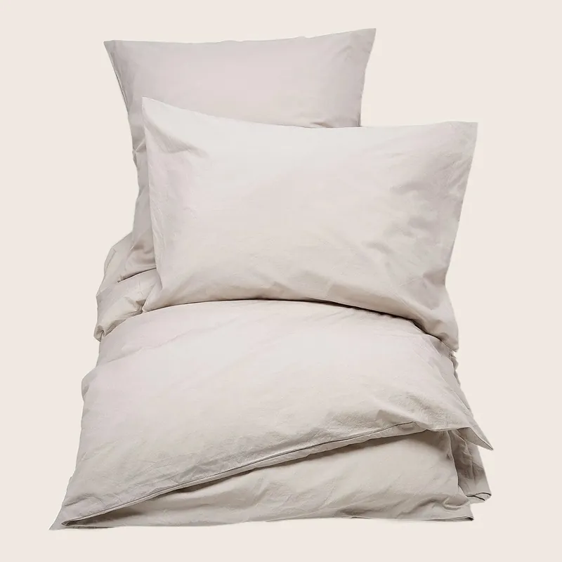 Dreamweaver Organic Cotton Percale Duvet Cover - Tessitura Toscana Telerie
