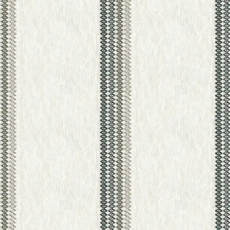 Charcoal Embroidered Fabric - Kravet