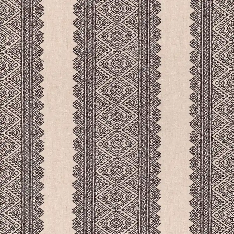 Smoke Embroidered Fabric - Kravet