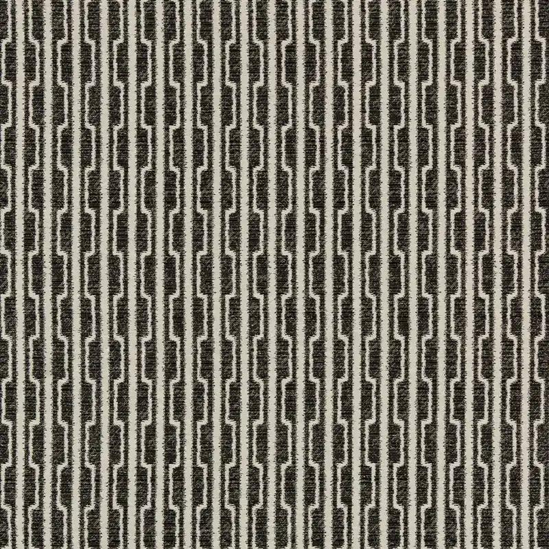 Black and White Outdoor Fabric - Kravet