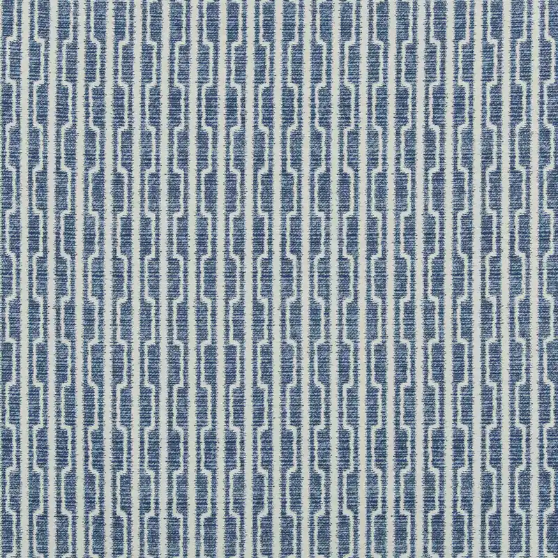 Blue and White Outdoor Fabric - Kravet
