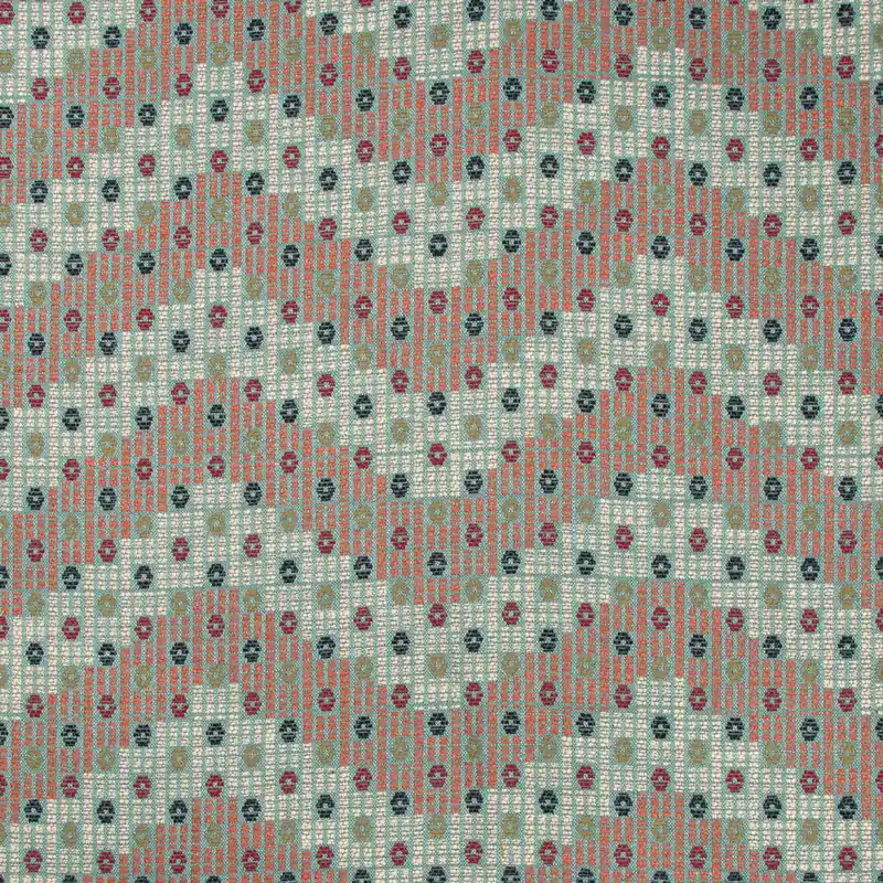 Aqua Multi Jacquard Fabric - Kravet
