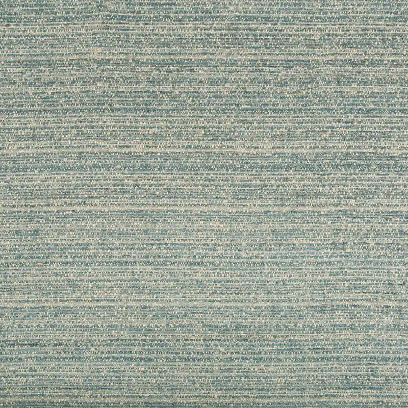 Beige & Lt Blue Textured Performance Fabric - Kravet