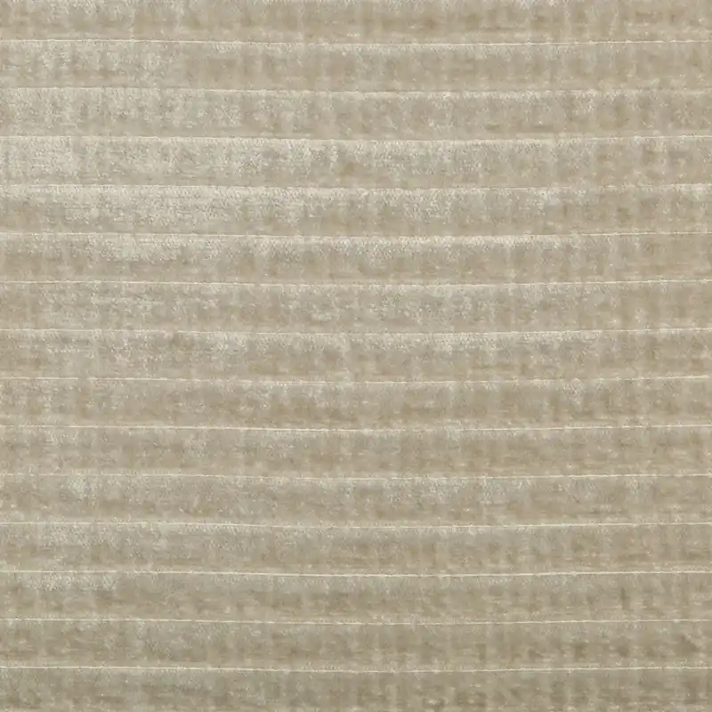 White and Grey Chenille Performance Fabric - Kravet