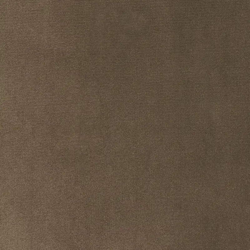 Brown and Taupe Velvet Performance Fabric - Kravet