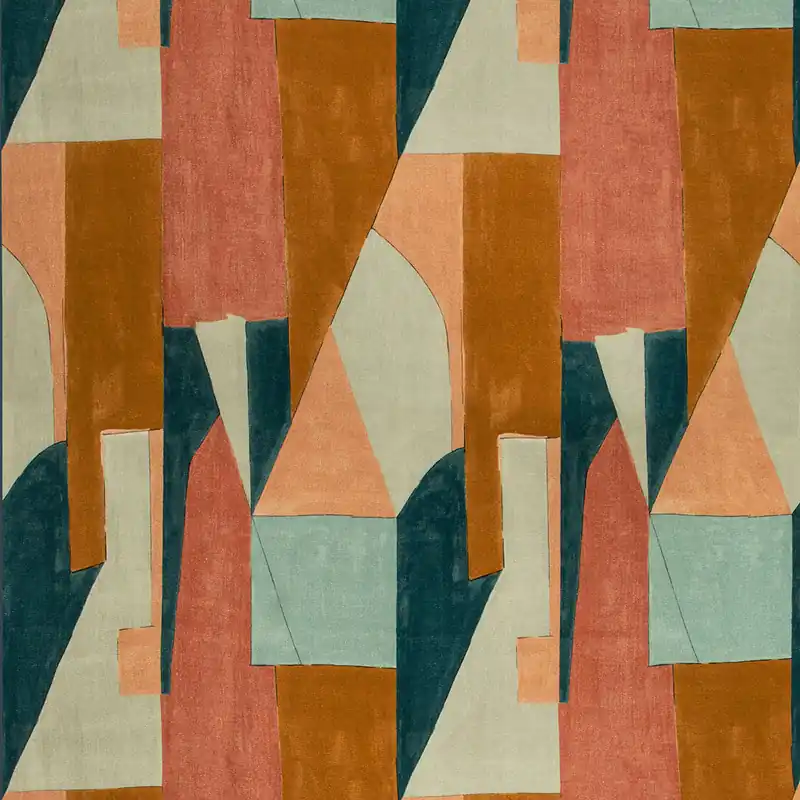 Apricot Printed Fabric - Kravet
