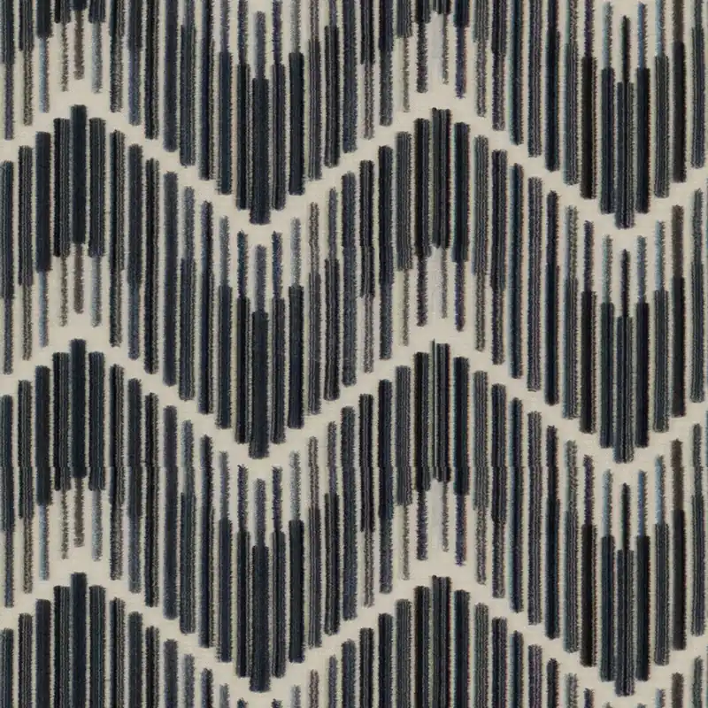 Velvet Fabric Steel - Kravet