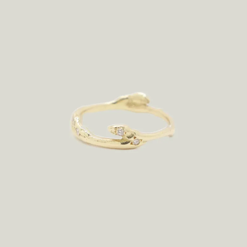 Branch Diamond Pave Ring - Kimberlin Brown (Consigned)