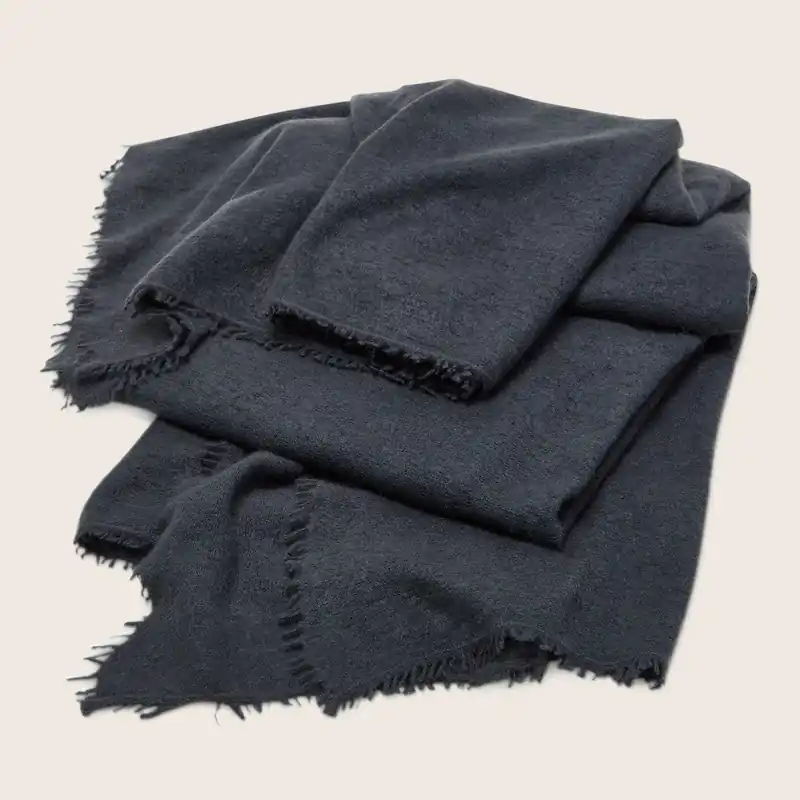 Dna Om Throw 45"X70" Baby Seal - Yak Mountain Looms