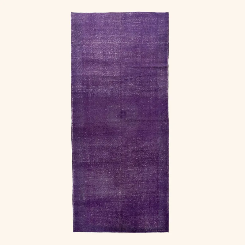 Purple Samsara Wool Rug - 5'1" x 11'9"