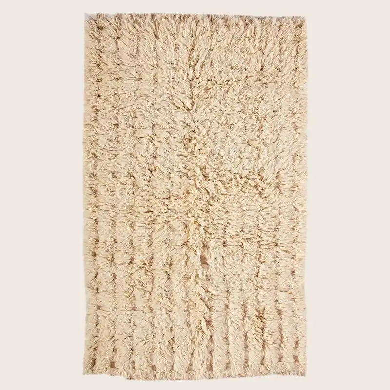Brown Traditional Wool Rug - 6'7" x 10'6"