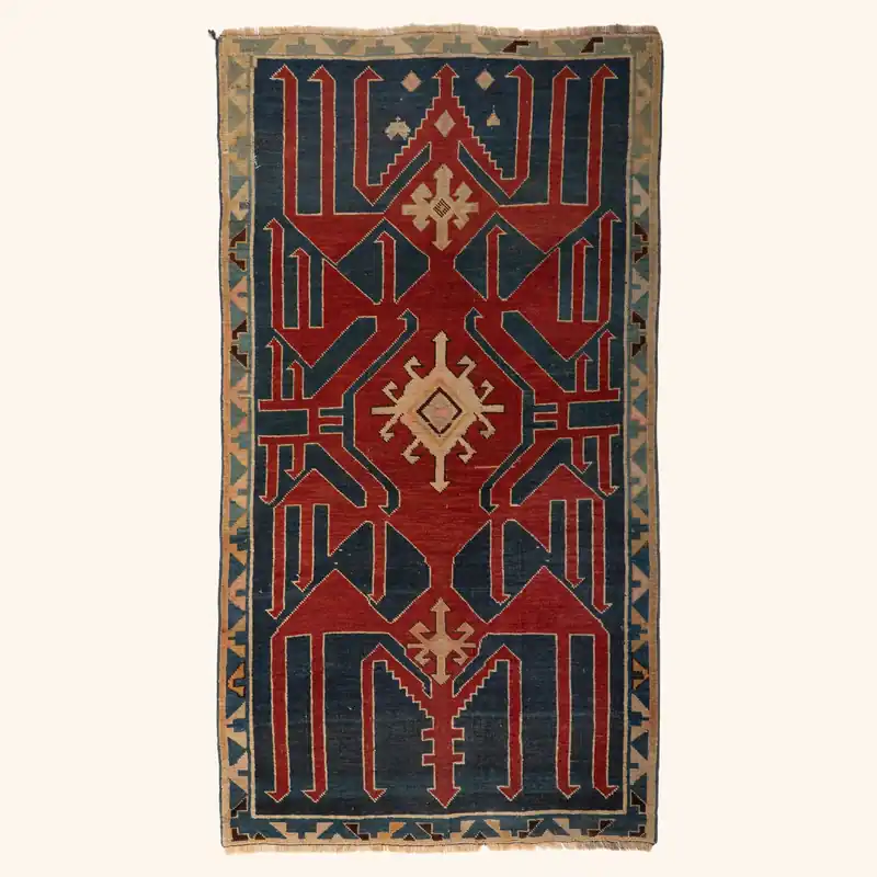 Multi Traditional Wool Rug - 2'9" x 5'4"