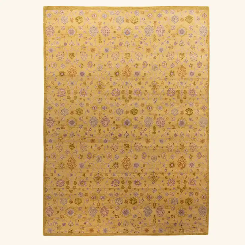 Wool/Silk Rug - 9' x 12'3"