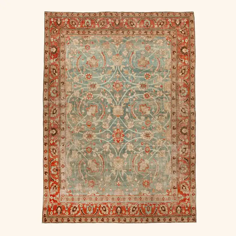 Traditional Wool Rug - 8'4" x 11'9"