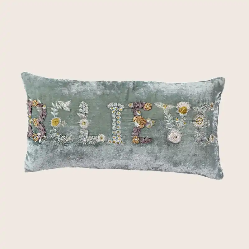Believe Pillow, Perfect Blue - Anke Drechsel