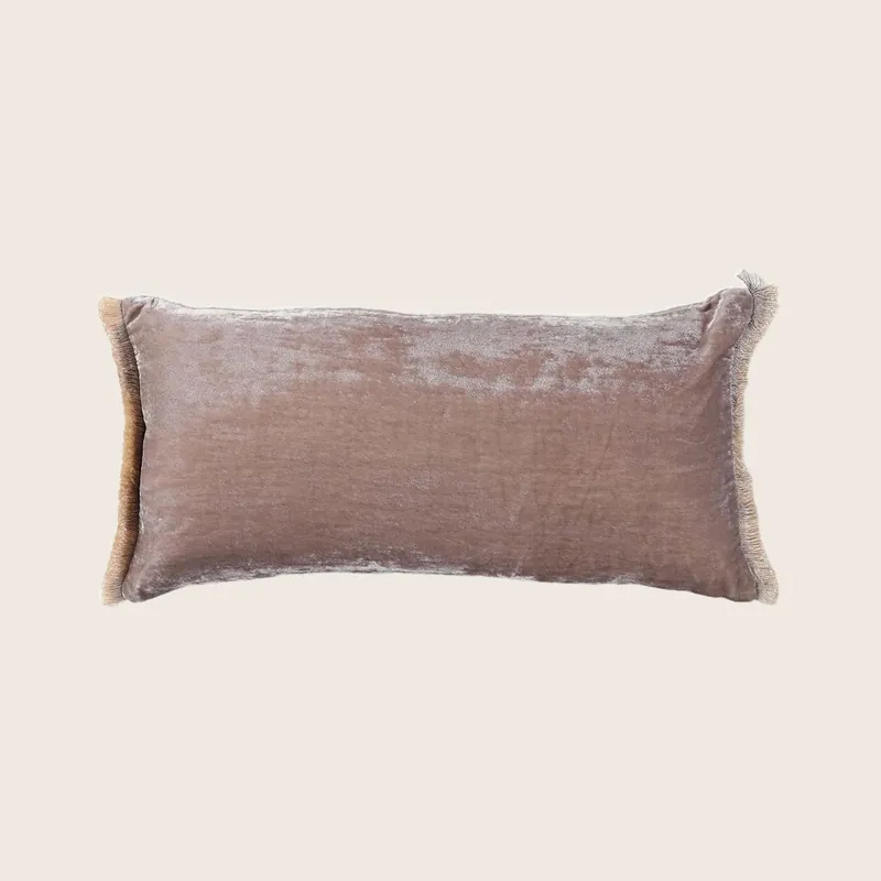 Shaded Fringe Lumbar, Soft Lavender - Anke Drechsel