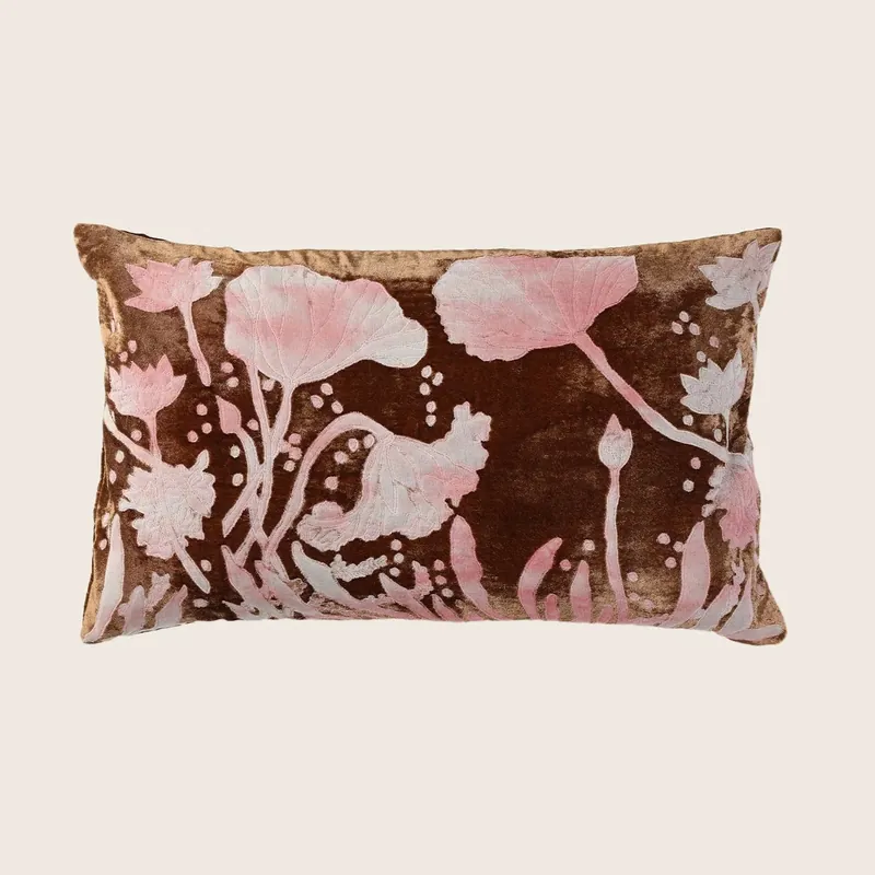 Waterlily Pillow, Cognac - Anke Drechsel
