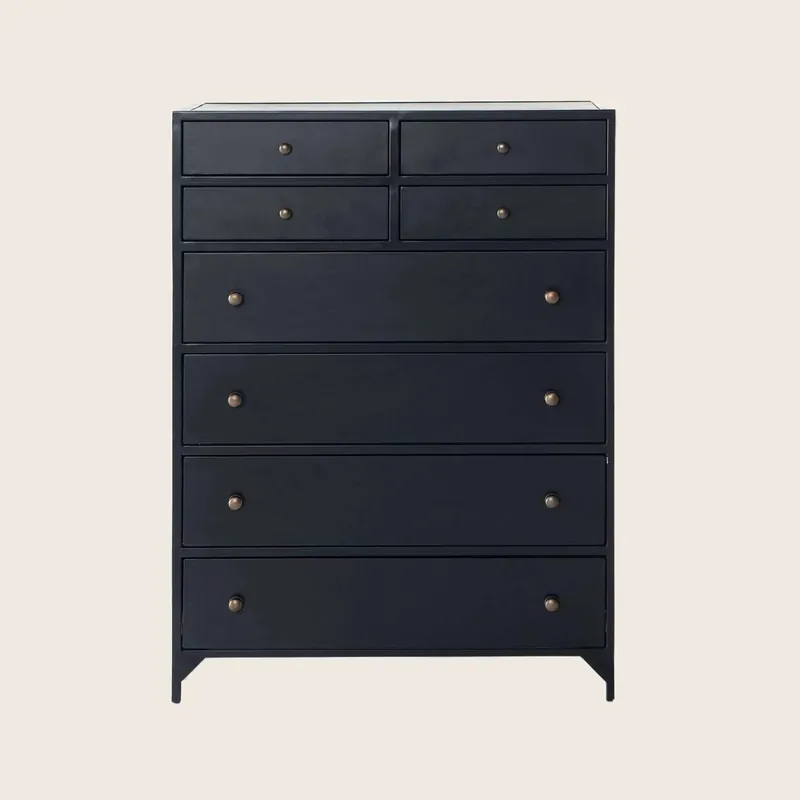 Metal Tall Dresser - Four Hands